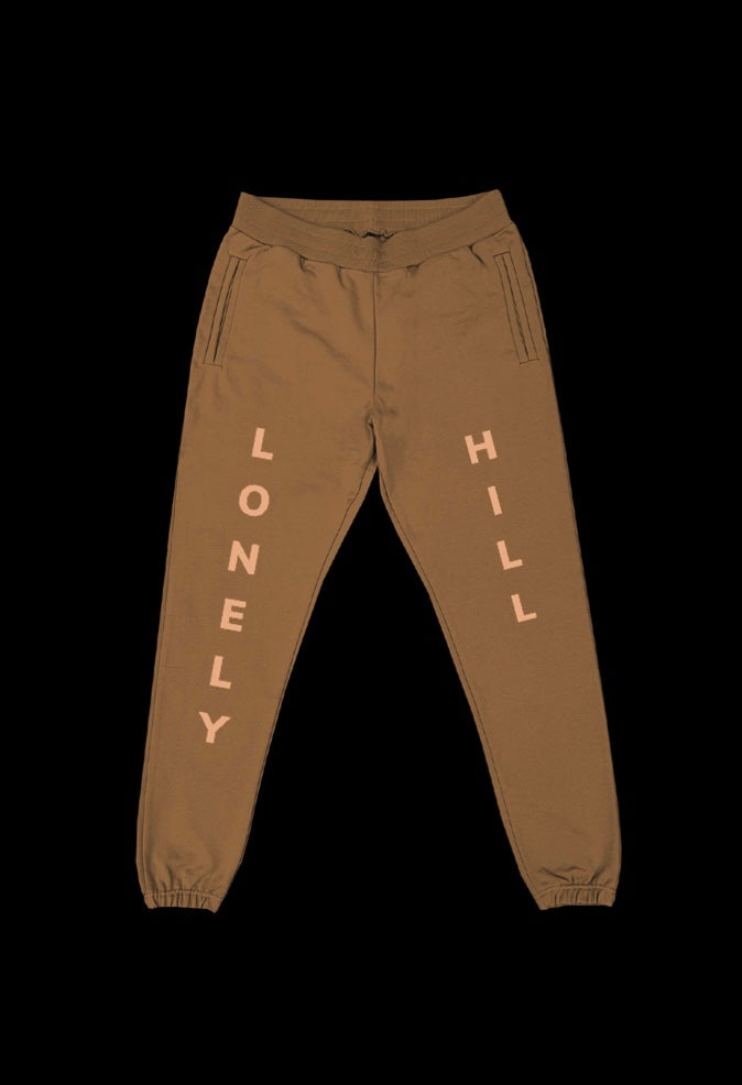 LH FRENCH TERRY SWEATPANT - CAMEL